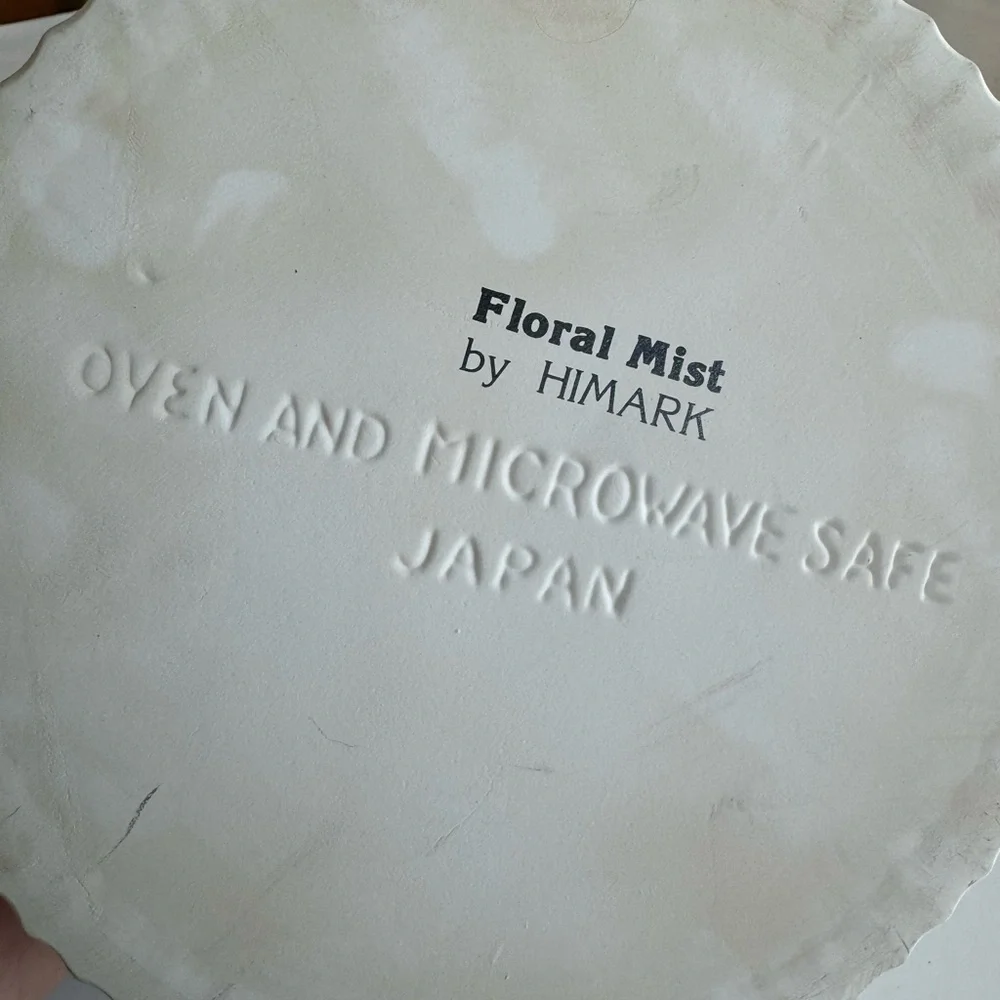 Vintage Himark Coordinates Floral Mist Oven-To-Table Soufflé new in box